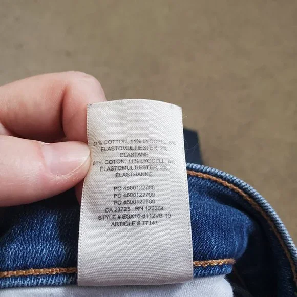 Denim Forum High Rise Jeans - Blue - Picture 13 of 16